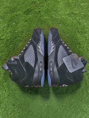 Air Jordan 5 Retro Black Metallic Reimagined Sz 12 New